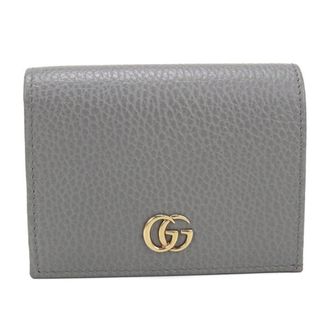 Gucci Gray Leather Wallet (Bi-Fold) (Pre-Owned)
