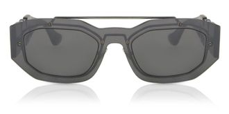 Versace VE2235 10016G Mens Sunglasses Clear Size 51