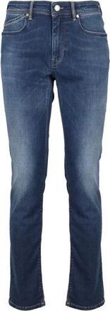 Re-hash Slim-fit Jeans - Heren - Slim Fit Jeans - Blauw - W40 - Katoen - Jeans