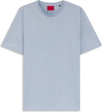 HUGO BOSS Slim-fit T-shirt with mercerised cotton