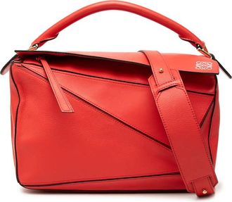 Loewe Pre-owned Loewe Medium Calfskin Puzzle Satchel Ladies LP1SG7RZOTXDSN8H