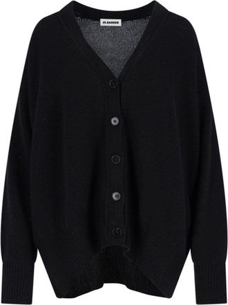 Jil Sander Cashmere Cardigan - Black