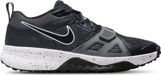 Nike Mens Air Zoom Diamond Elite Turf - Baseball Shoes Iron Grey/Black/White Size 10.0