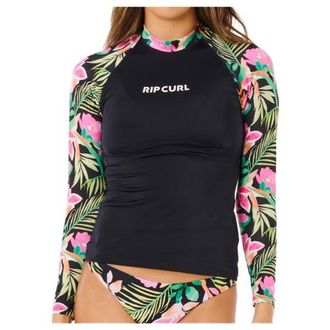 Rip Curl Molokai L/S Floral Insert Lycra f&uuml;r Damen | schwarz