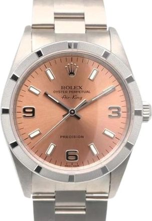 Rolex Pre-owned Vintage 14010M Polshorloge - unisex - Vintage Horloges - Roze - ONE Size - Vintage