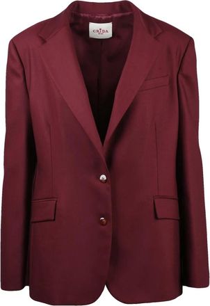 Crida Milano Dames, Jassen, Rood, Maat: 3Xl/4Xl Wol