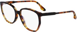 Victoria Beckham Brown Acetate Glasses Womens (Frames)
