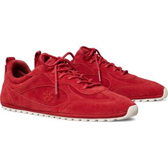 Tory Burch Field Sneaker in Toucan Red at Nordstrom, Size 12