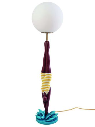 Seletti Lady Diver Giallo Lamps Multicolor