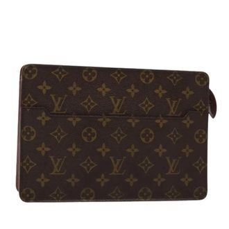Louis Vuitton Pre-owned Clutches, female, Brown, Size: ONE SIZE Pre-owned Vintage Monogram Clutch