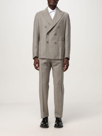 Tagliatore Blazer doppiopetto Tagliatore in lana con stampa gessata