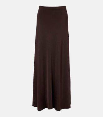 Saint Laurent Falda larga de punto