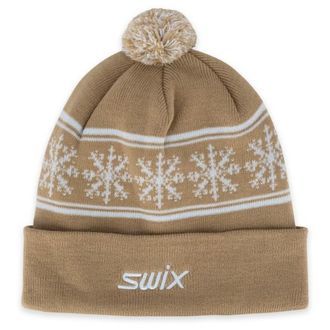 Swix Scandi Beanie M&uuml;tze f&uuml;r Damen | beige