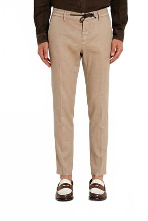 Mason's Milano Jogger Chino Pants In Beige