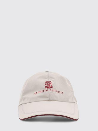 Brunello Cucinelli Cappello Brunello Cucinelli in nylon con logo ricamato