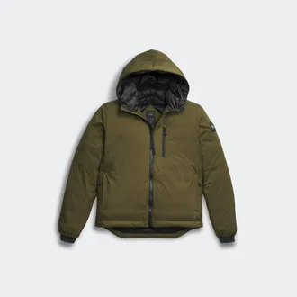 Canada Goose Lodge Hoodie Black Disc (Men, Military Green, XS)