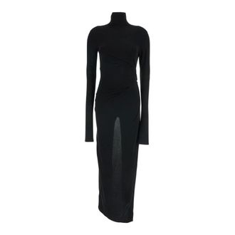 Andamane Dames, Jurken, Zwart, Maat: 2XS