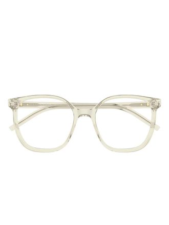 Saint Laurent Eyewear Occhiali squadrati - Toni neutri