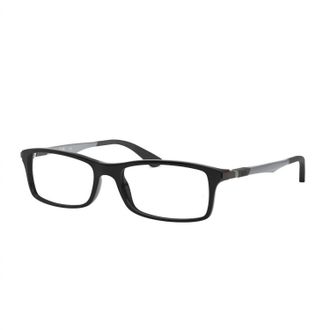 Ray-Ban Unisex Rx7017 Glasses In Shinny Black