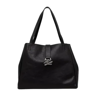 Karl Lagerfeld Mujer, Bolsos, Negro, Talla: ONE Size