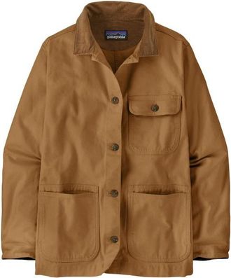 Patagonia Point Reyes Canvas Coat Freizeitjacke für Damen | braun