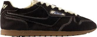 Autry Windspin Lage Sneakers - Dames - Sneakers - Bruin - 40 EU - Katoen - Schoenen