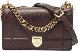 Dior Pre-owned Vintage Leren Crossbodytas - Dames - Vintage Schoudertas - Rood - ONE Size - Leer - Vintage