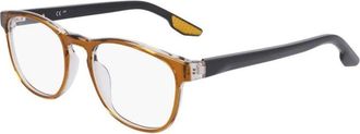Nike Optical Frame - Heren - Brillen - Bruin - 50 MM - Accessoires