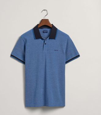 GANT 4 Col Oxford poloshirt voor heren, blauw