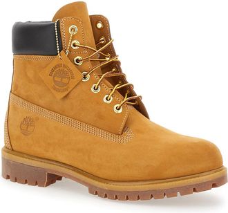 Timberland Mens Ankle Boots Beige Leather