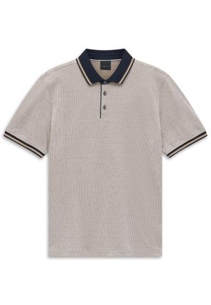 Bugatti Herren Polo Modern Fit van puur katoen