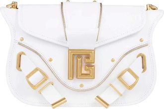 Balmain Mujer, Bolsos, Blanco, Talla: ONE Size