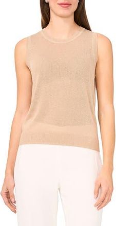 Halogen Crewneck Sweater Tank in Oxford Brown at Nordstrom Rack, Size X-Large
