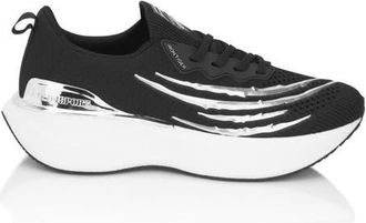 Plein Sport Lo-Top Sneakers Tiger Unisex in Black/nickel at Nordstrom, Size 39