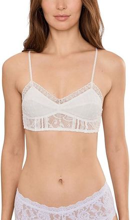 Free People Rosie Longline Bralette Womens Bra White Alyssum : LG (Womens 12-14), Nylon/Spandex