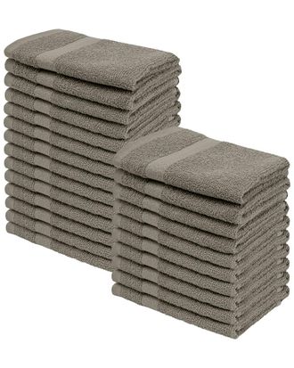 Superior Eco-Friendly Absorbent 24Pc Face Cotton Towel Set