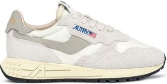 Autry Natural Reelwind Nylon Suede Sneakers