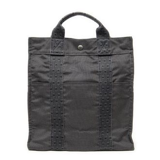 Herm&egrave;s Pre-owned Womens Herline Sac A Dos MM Backpack - Grey - One Size