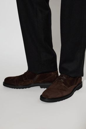 Fabi Suede Ankle Boots, Mens, Brown