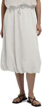 Hunter Bubble Hem Midi Skirt in Snow-White at Nordstrom Rack, Size X-Large