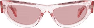 Gucci Red Cat Eye Ladies Sunglasses GG1834S 010 53