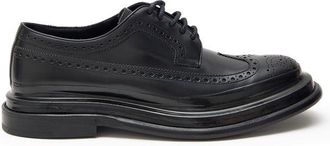 Dolce & Gabbana Black Leather Mens Moccassin