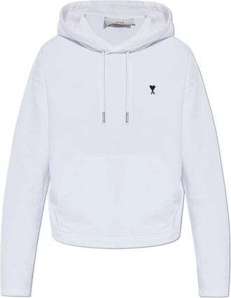 Ami Hoodie - Dames - Hoodies - Wit - XL - Katoen - Hoodies & sweatvesten