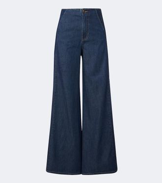 Veronica Beard Digby wide-leg jeans
