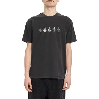 Volcom Lunar Phases Cotton Graphic T-Shirt in Black at Nordstrom, Size X-Large