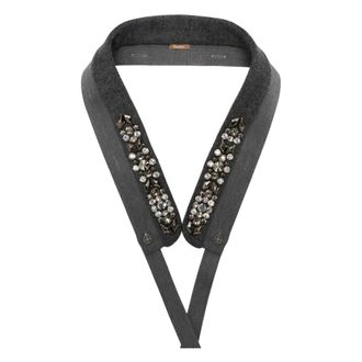 Max Mara Scarves, female, Gray, Size: ONE SIZE Palmi Collar