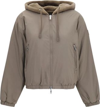 Moose Knuckles Eaton Bunny 2 Jacket - female - Moose Knuckles - Bomber Jackets - Gray - XL - Jackets