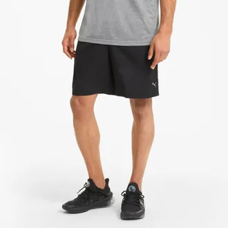 Puma Trainingsshorts PUMA PERFORMANCE WOVEN 7 SHORT M, Damen, Gr. S, N-Gr, schwarz (puma schwarz), Twill, Obermaterial: 100% Polyester, unifarben, slim fit