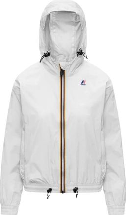 K-Way K-Way, Rain Jackets, female, White, Size: XS Le Vrai 4.0 Anny Short Jacket