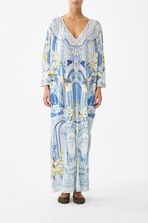 Camilla V Neck Batwing Kaftan in De Nada Granada at Nordstrom, Size One Size Au